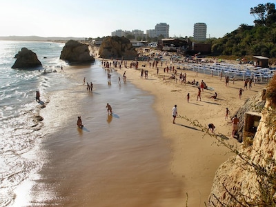 Schöne Wohnung Alvor mit Meerblick und Dachterrasse Gemeinschaftspool