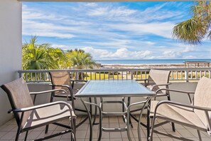 Balcony - Enjoy spending time outdoors on the spacious balcony which provides you the perfect setup for mealtime or just spending time together as a group.