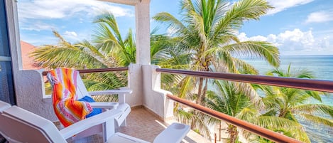 Private Ocean Facing Balcony