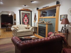 Living Area Fireplace 