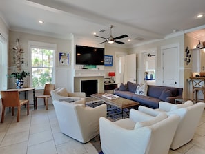 Living Area - Couch and Chairs - First Floor
