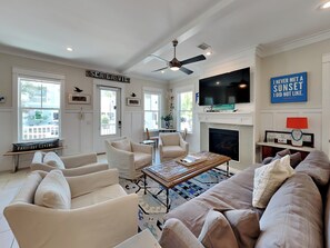 Living Area - Smart TV - First Floor