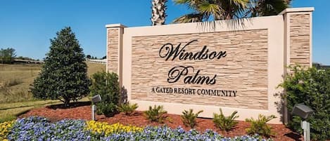  Our condo is within the famous windsor palms resort