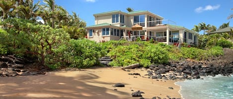 Sandy Beach House - Seasonal Private Beach - Parrish Kauai