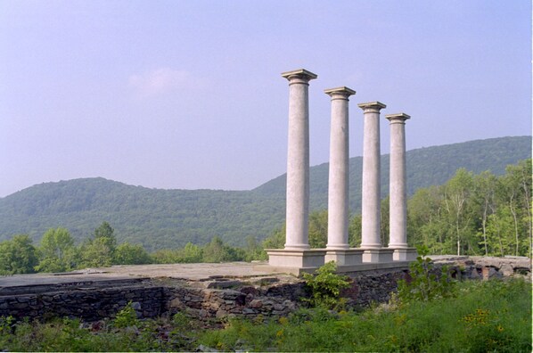 Ruins of Ashintully, 1/4 mile walk up hill from the cottage