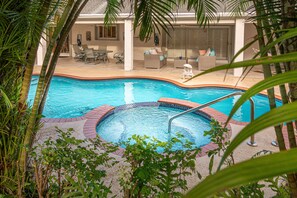 View of Pool and Jacuzzi 