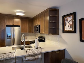 Newly remodeled kitchen