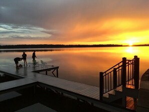 Private dock.