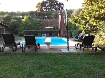 Wohnung in Villa mit Pool auf den Hügeln von Rom