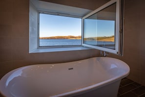 Bath tub with sea views