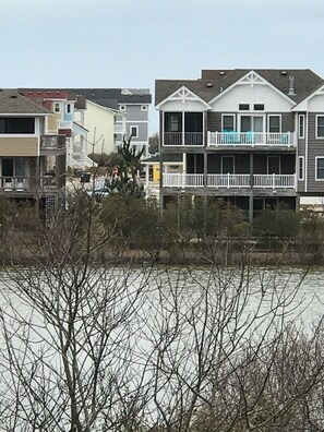 View of Ocean Lake from the deck