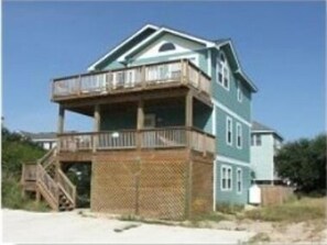 Another View of the front of the beach house