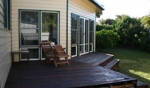 Rear deck