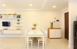 Cozy dining area