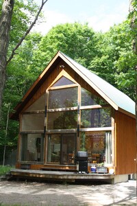 A-frame Nestled in a Beautiful Wooded Area On Lake of Bays