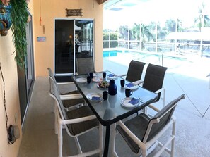 Outdoor dining