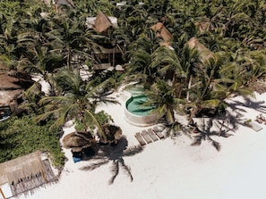 Located in the heart of Tulum with private coveted beachfront 