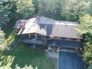 Arial View of ADK AZURE LODGE