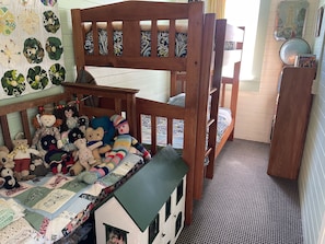 Kids room with pre-loved vintage toys