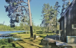 outside