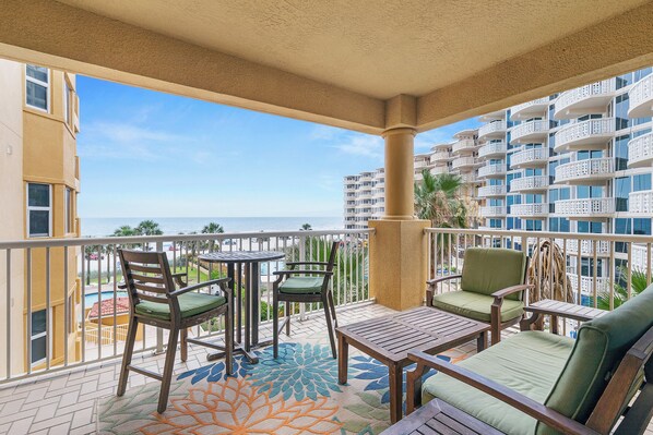 Atlantic Villas 303 balcony