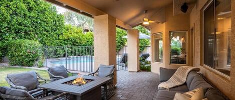 Cozy up by the fire: Surround yourself with comfort in our inviting chairs near the firepit