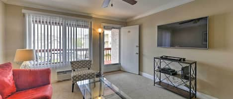 Brigantine Vacation Rental | 1BR | 1BA | Stairs Required for Entry | 670 Sq Ft