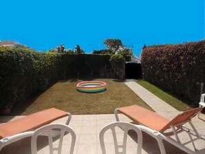 Sun bathe in your own private garden