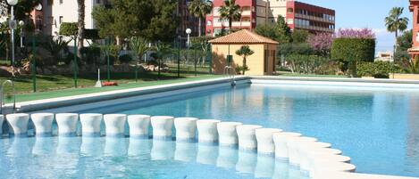 Swimming Pool with Children's Pool to foreground