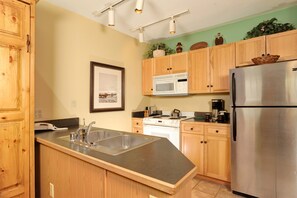 Cook your meals in the fully-equipped kitchen