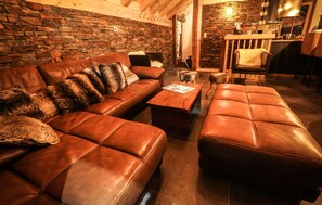 Sit back and relax on the comfortable sofas.