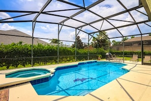 Pool complete with removable child safety gate