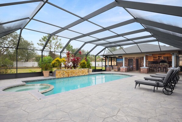 Pool Fun! - Jump in the pool and cool off, then let the warm sunshine pull the last bit of stress from your body.