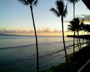 Ocean view from lanai
