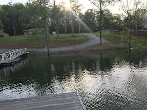 View from the dock