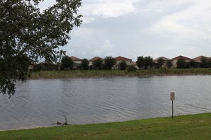 Great lake view by the side of the villa 