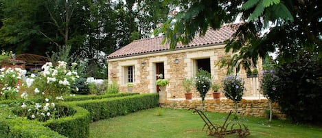 Vue du Gite à l'intérieur de la propriété