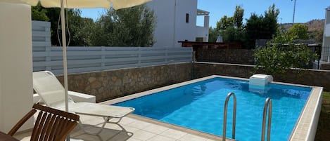 Pool from patio area