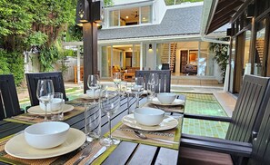 Outdoor dining