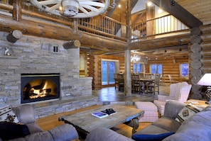 Lodge Style Living Room