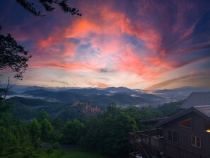 Sunset from the deck!