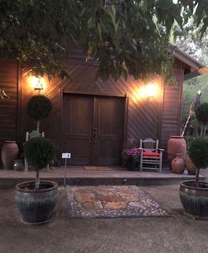Outside Hay Barn Cottage
