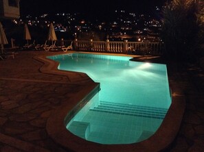 Pool At Night
