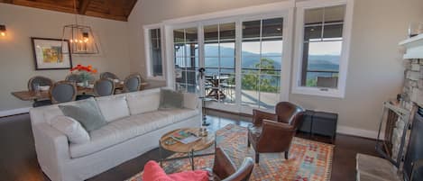 Views from the Great Room of Blue Ridge Mountain Club Condo!