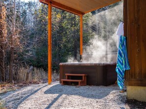 New 2019 Hot Tub and Awning!