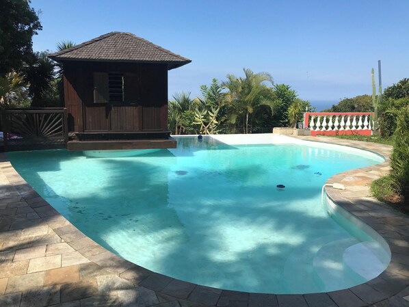 Swimming pool view