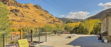 Lava Hot Springs Vacation Rental | Studio | 1BA | 540 Sq Ft | Stairs Required