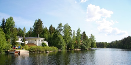 The "White house" from the lake.