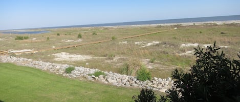 New Boardwalk beach and ocean from master bedroom double window