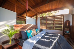 The sun filled master bedroom- you deserve this!
